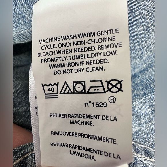 POLO RALPH LAUREN Little Girls and Toddler Girls Tiered Shirt Dress, SIZE 2 - Picture 12 of 14